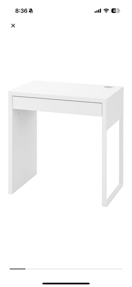 Mesa e cadeira de escritório