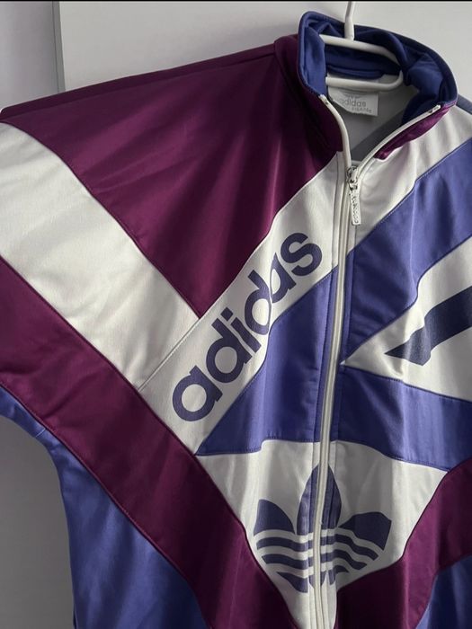 Bluza Adidas vintage retro roz M