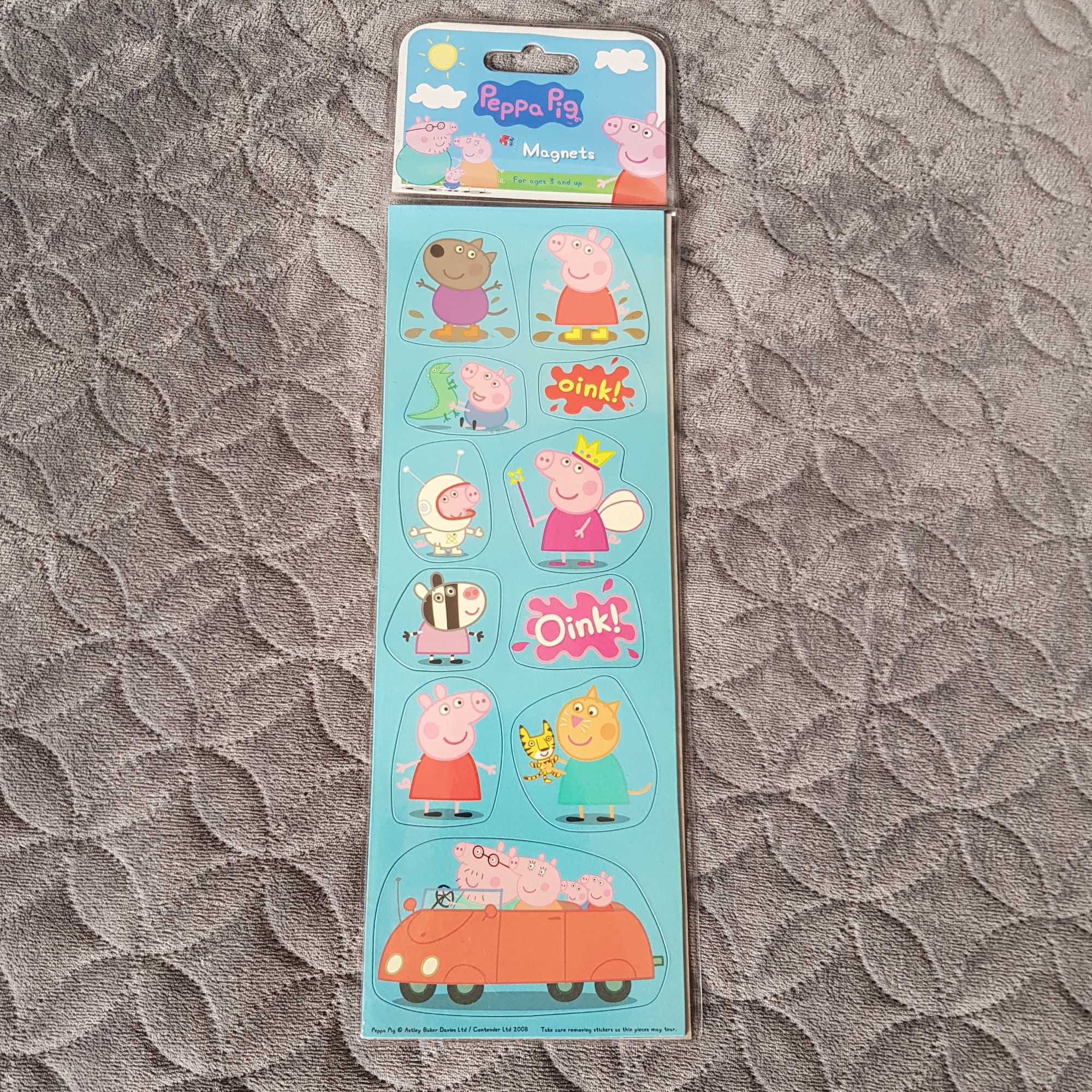 Peppa Pig Magnets Magnesy 11 szt. NOWE