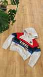 Bluza Polo Ralph Lauren. Patchwork fleece hoodie. Racing Team. M 38