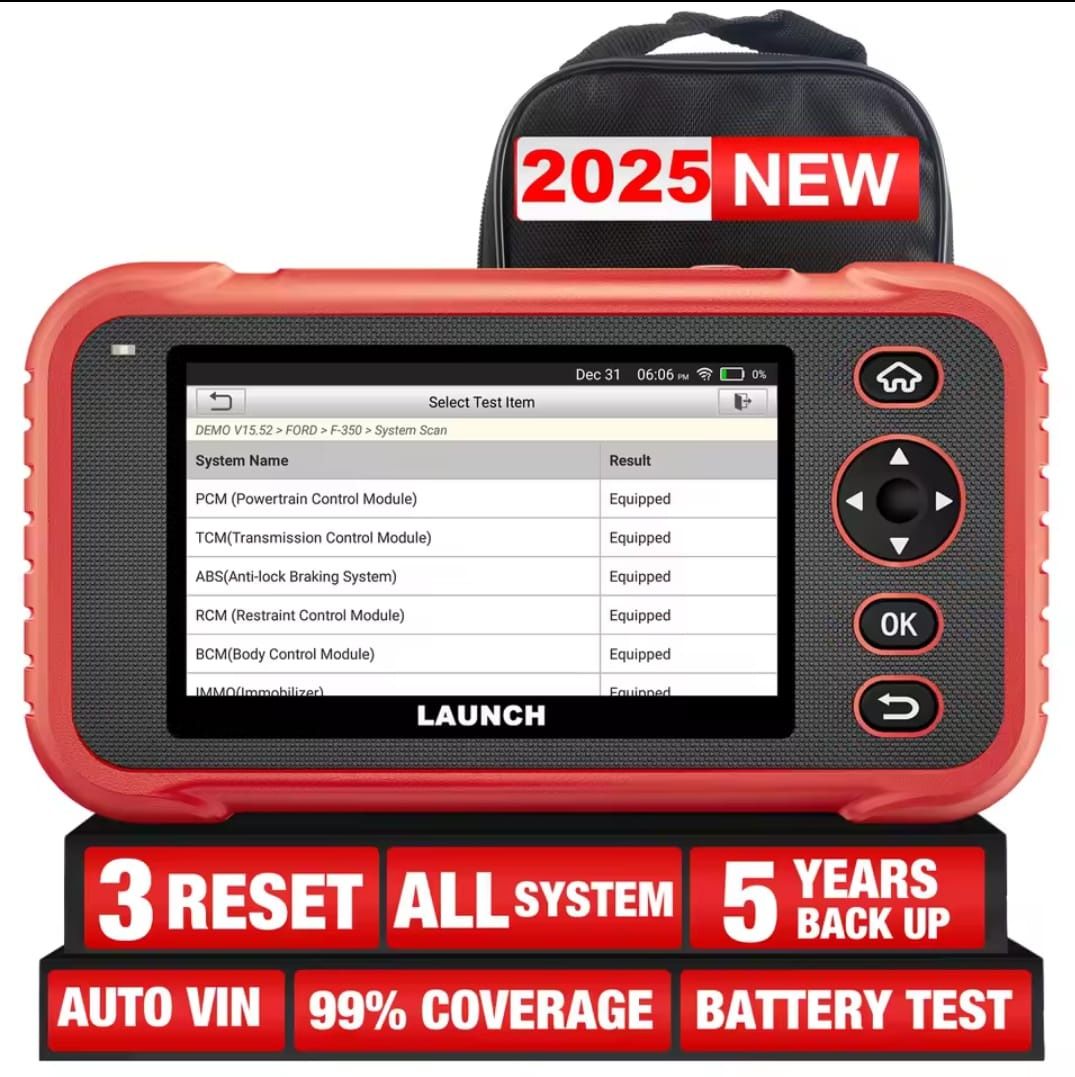 LAUNCH CRP123E PLUS Wszystkie pełne  systemy auta + funkcje specjalne