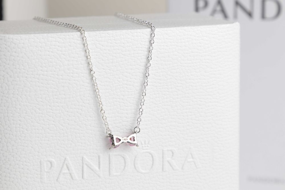Pandora підвіска Рожевий бант