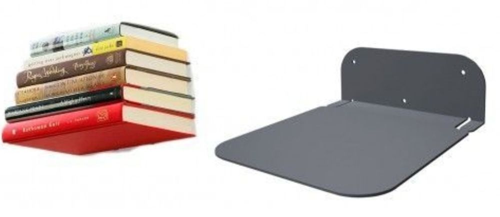 Niewidzialna półka na książki (zestaw 8 szt)