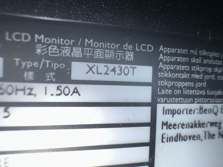 Monitor Benq Zowie XL2430T