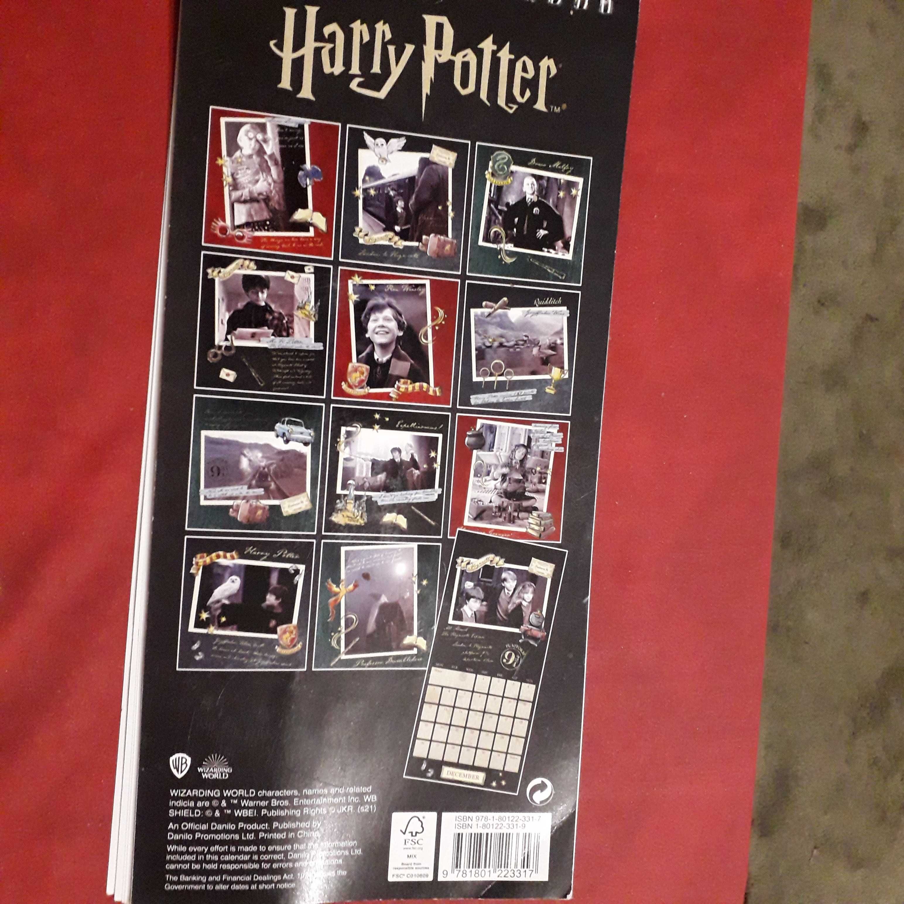 Harry Potter Kalendarz 2022 r.