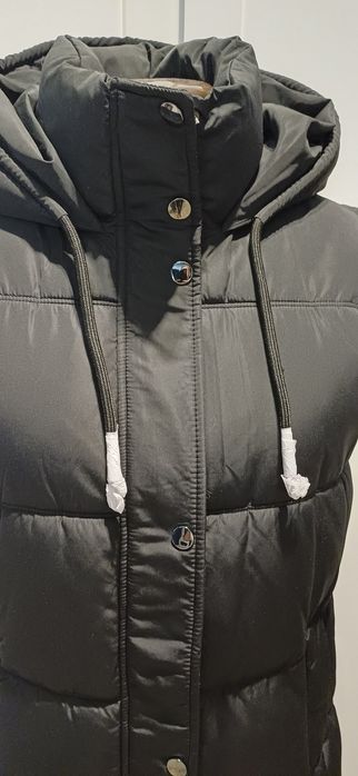 Kamizelka, bezrękawnik pikowany Reserved XS-S długi. NOWY z metką