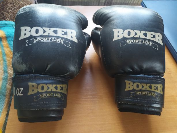 Кожаные перчатки Boxer