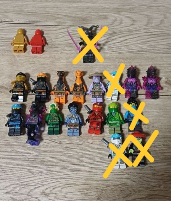 Фігурка Lego  є різні