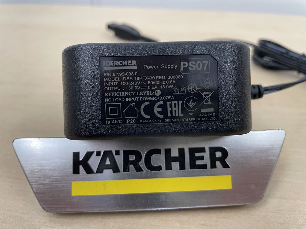 Ładowarka zasilacz ps07 Karcher fc7 fc5 vc5 vc5 cordless mop odkurzacz