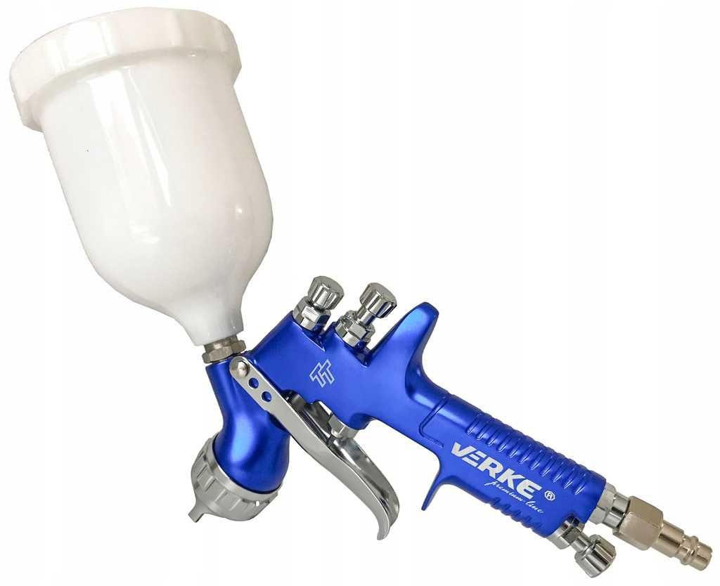 PISTOLET LAKIERNICZY DO Malowania Malarski Profesjonalny 1,7mm 600 ML