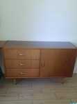 Komoda Violetta, PRL, sideboard jamnik