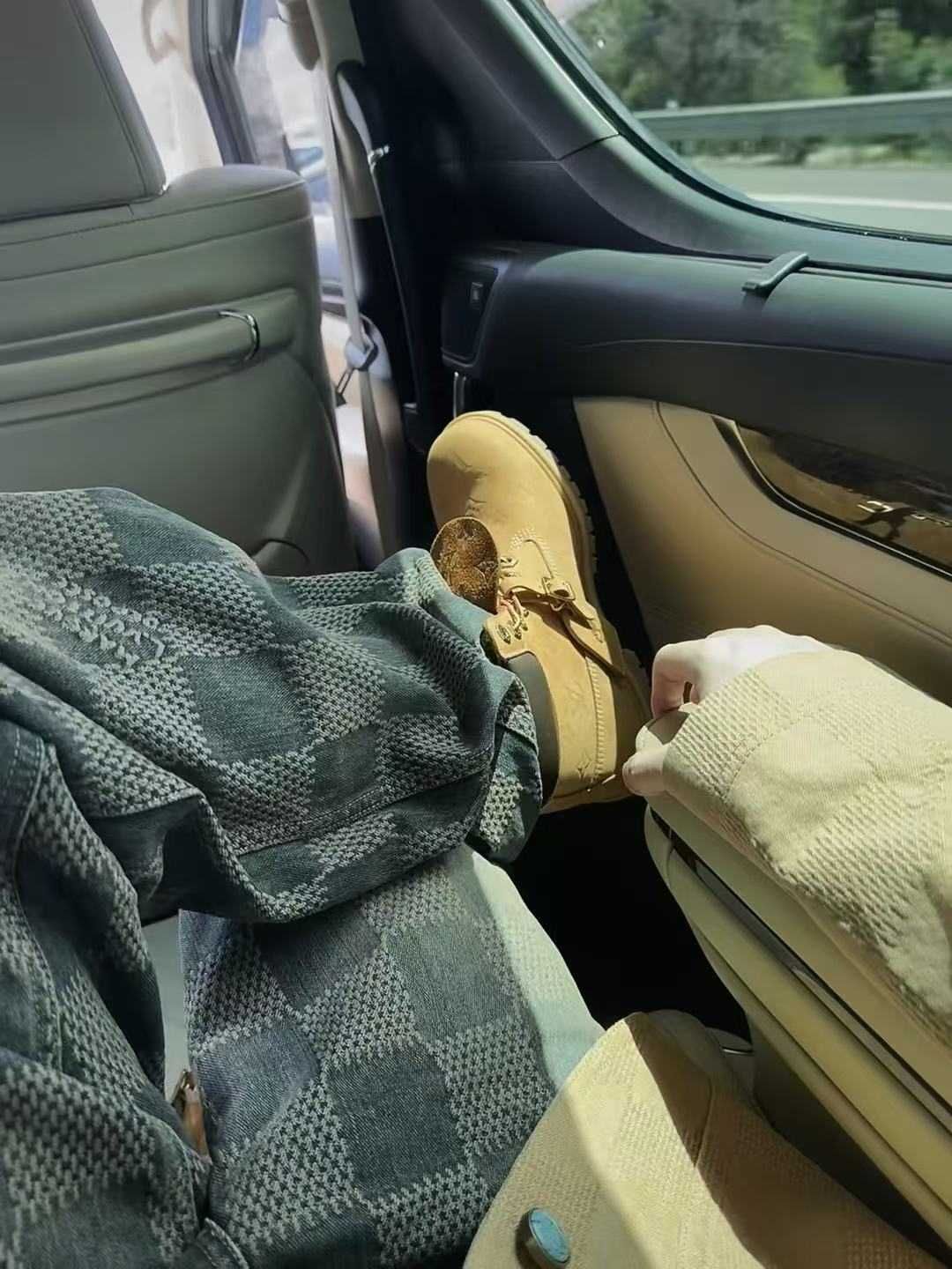 Botas Timberland x LOUIS VUITTON.