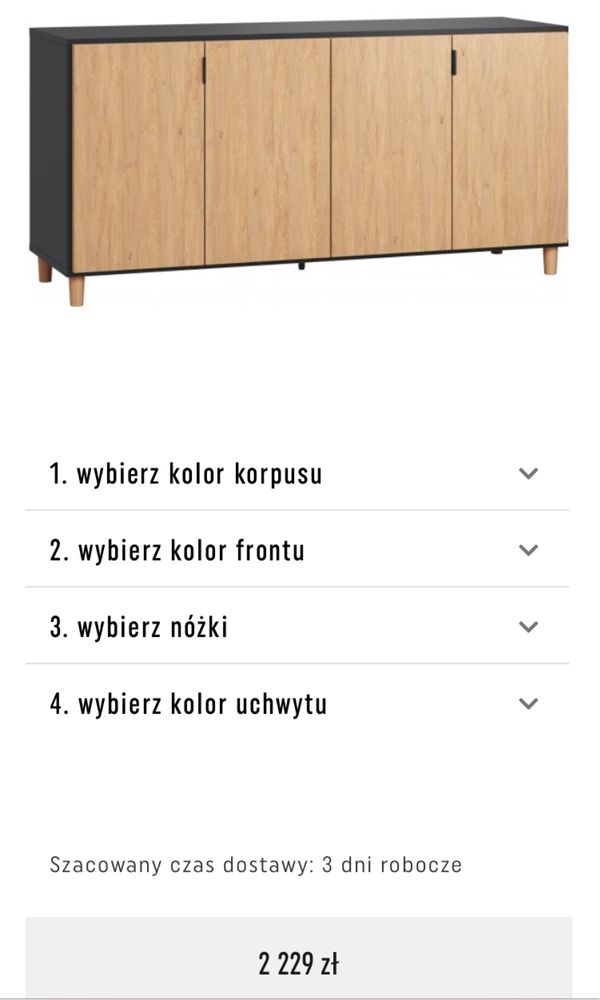 Bufet Vox Simple