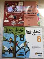 Livros escolares 8 ano