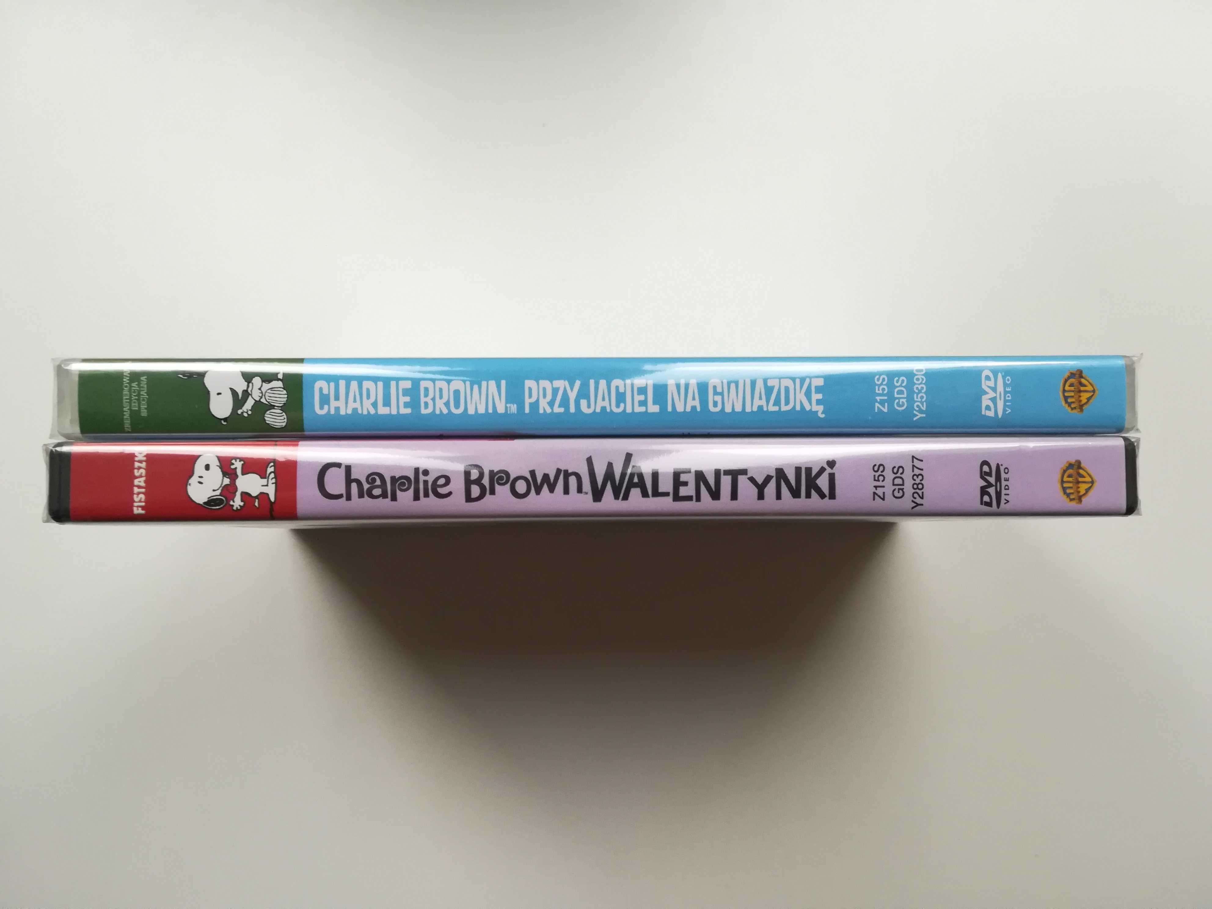 Charlie Brown Przyjaciel na Gwiazdkę + Walentynki DVD Fistaszki