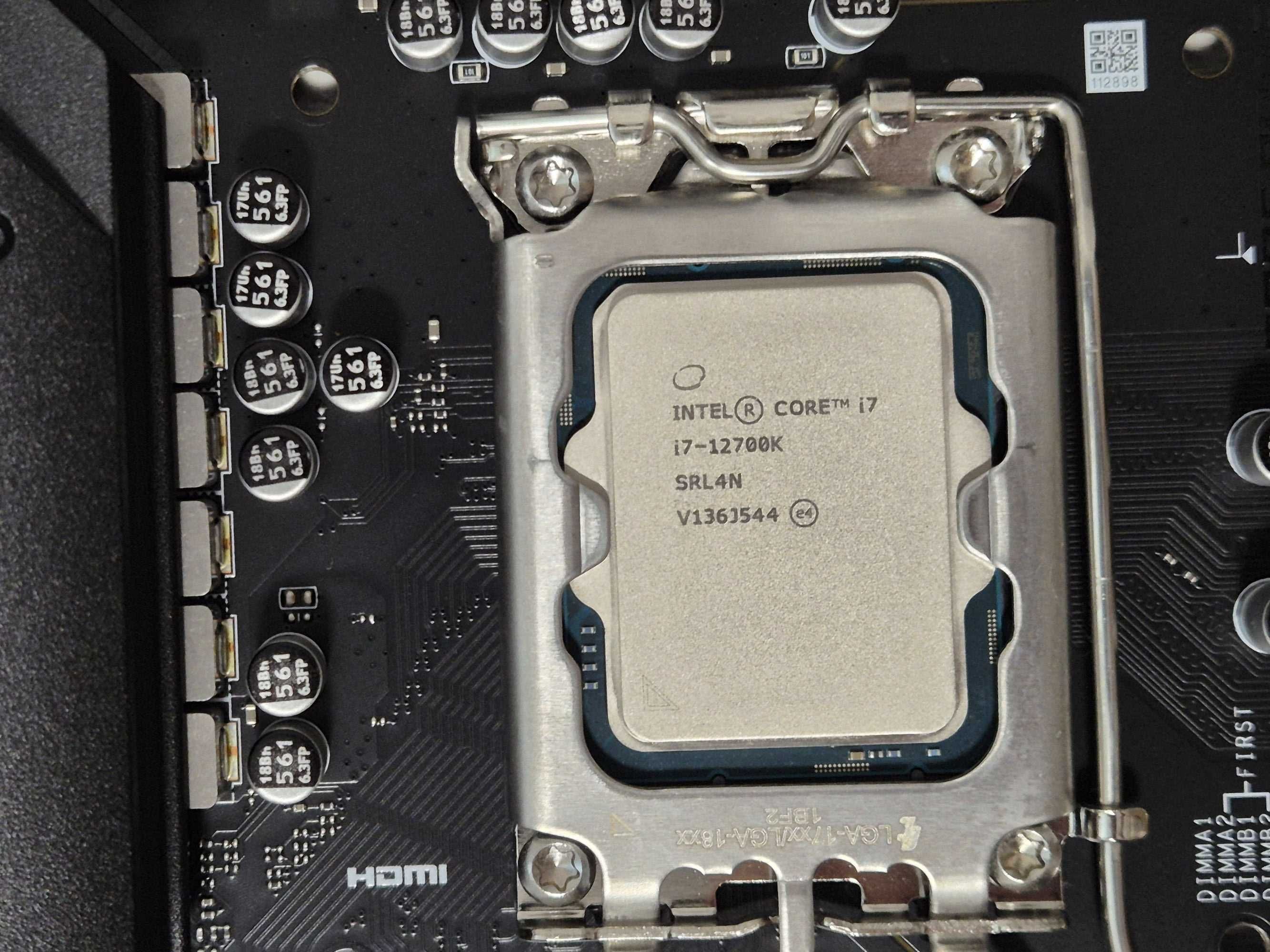 s1700 сет Intel Core i7-12700K 12ядер 5ГГц+ mATX MSI MORTAR. Trade-in