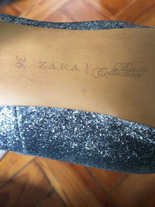 Sapatos glitter Zara tam.36
