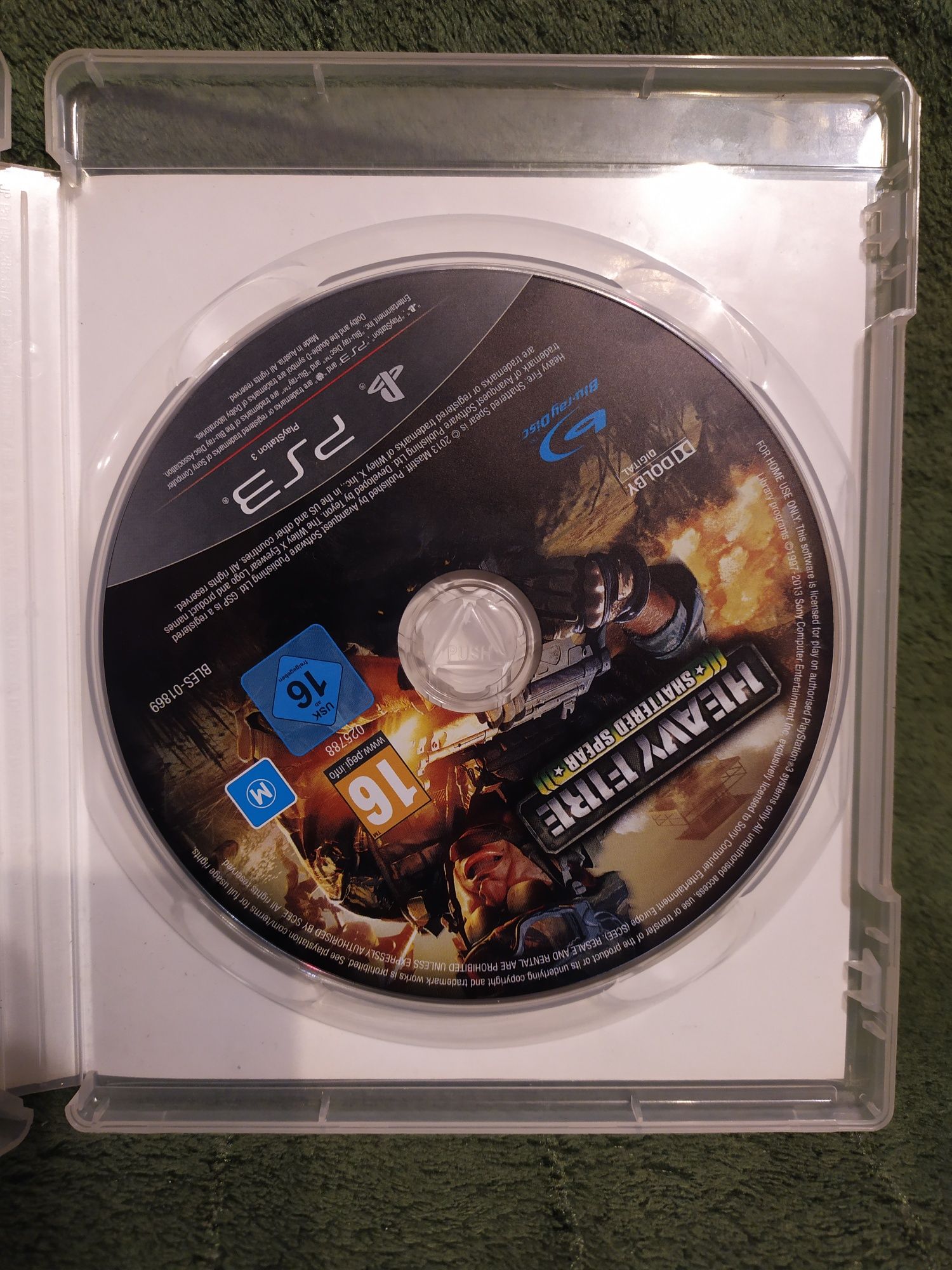 Heavy Fire Shattered Spear PlayStation 3 ps3