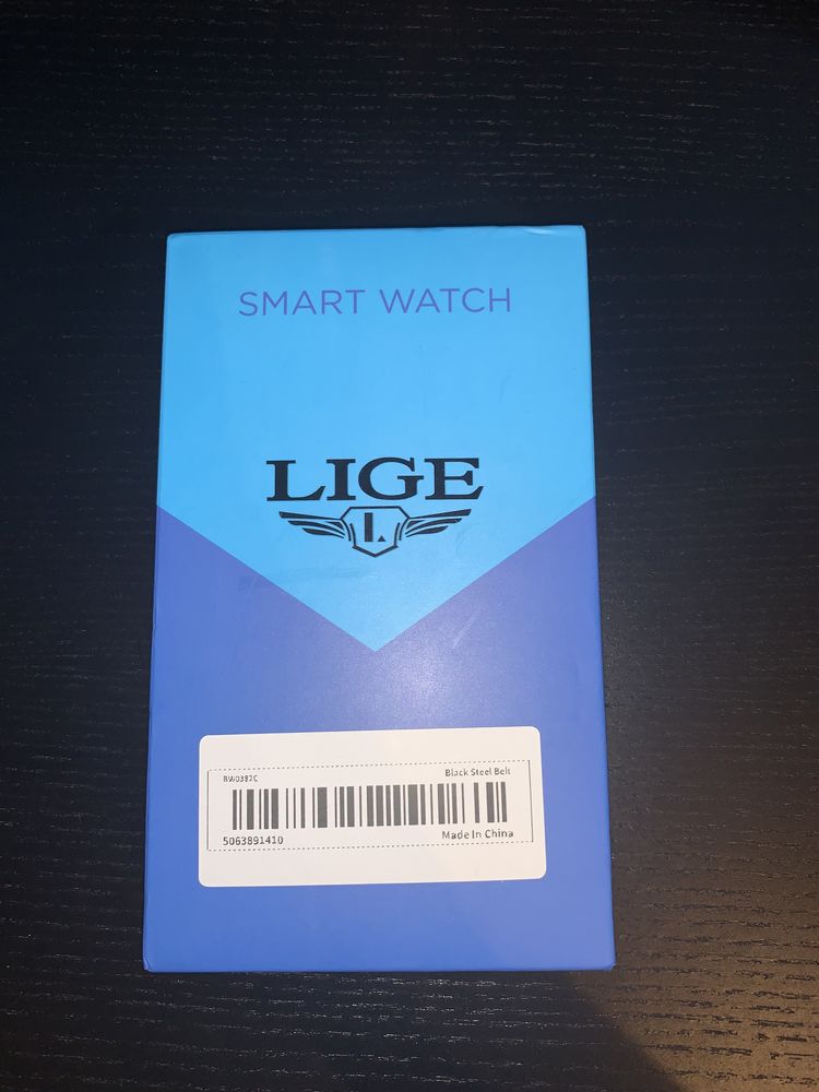 Smart watch LIGE - czarny