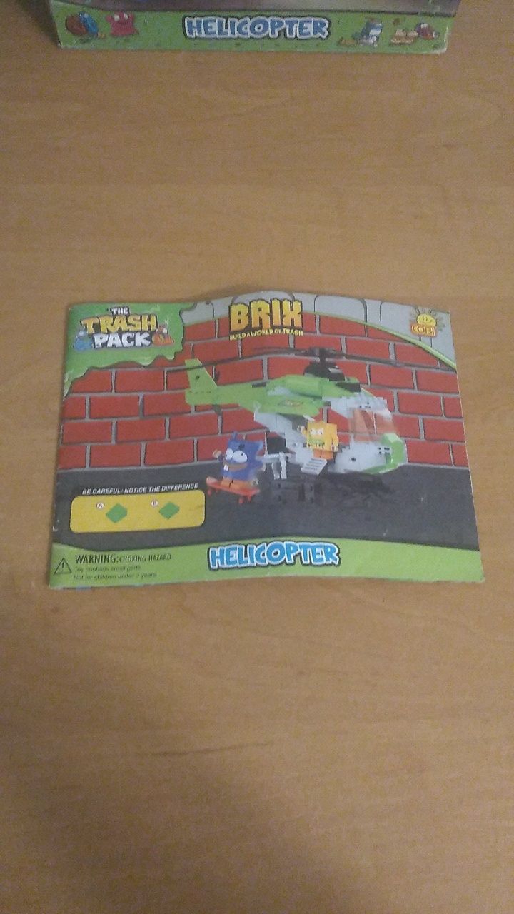 Klocki Cobi - The Trash Pack Helikopter