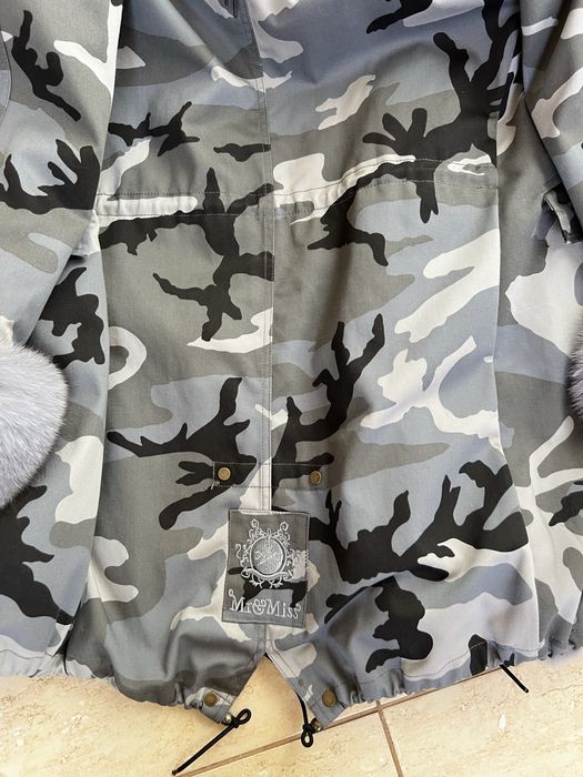 Парка з натуральним хутром