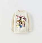 WYPRZEDAŻ Disney Princess cienka bluza wiosnę bluzka długi rękaw 104