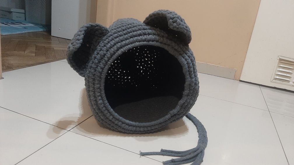 Domek dla kota handmade