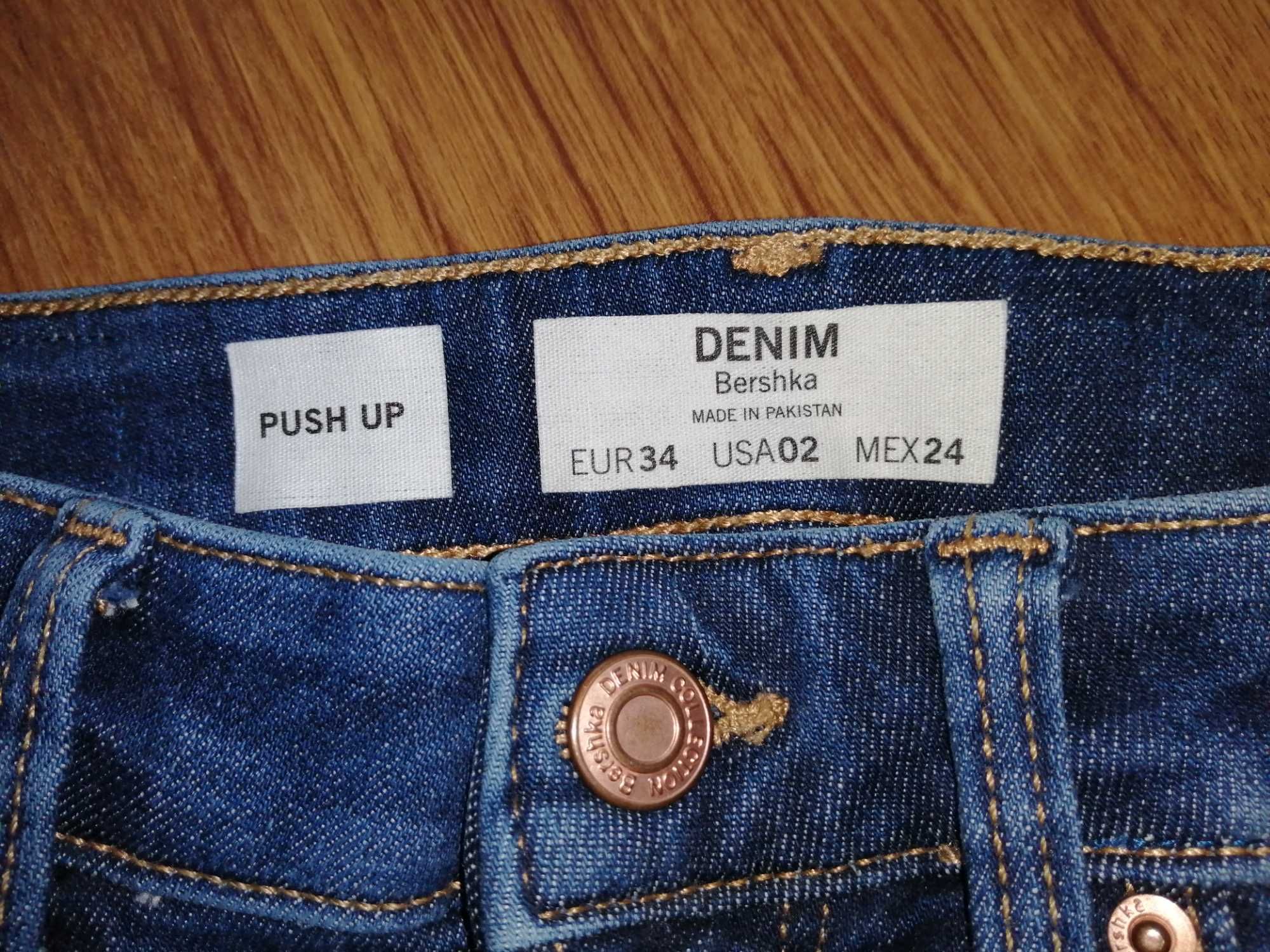 Spodnie jeansy Bershka, rozmiar 34 /xs