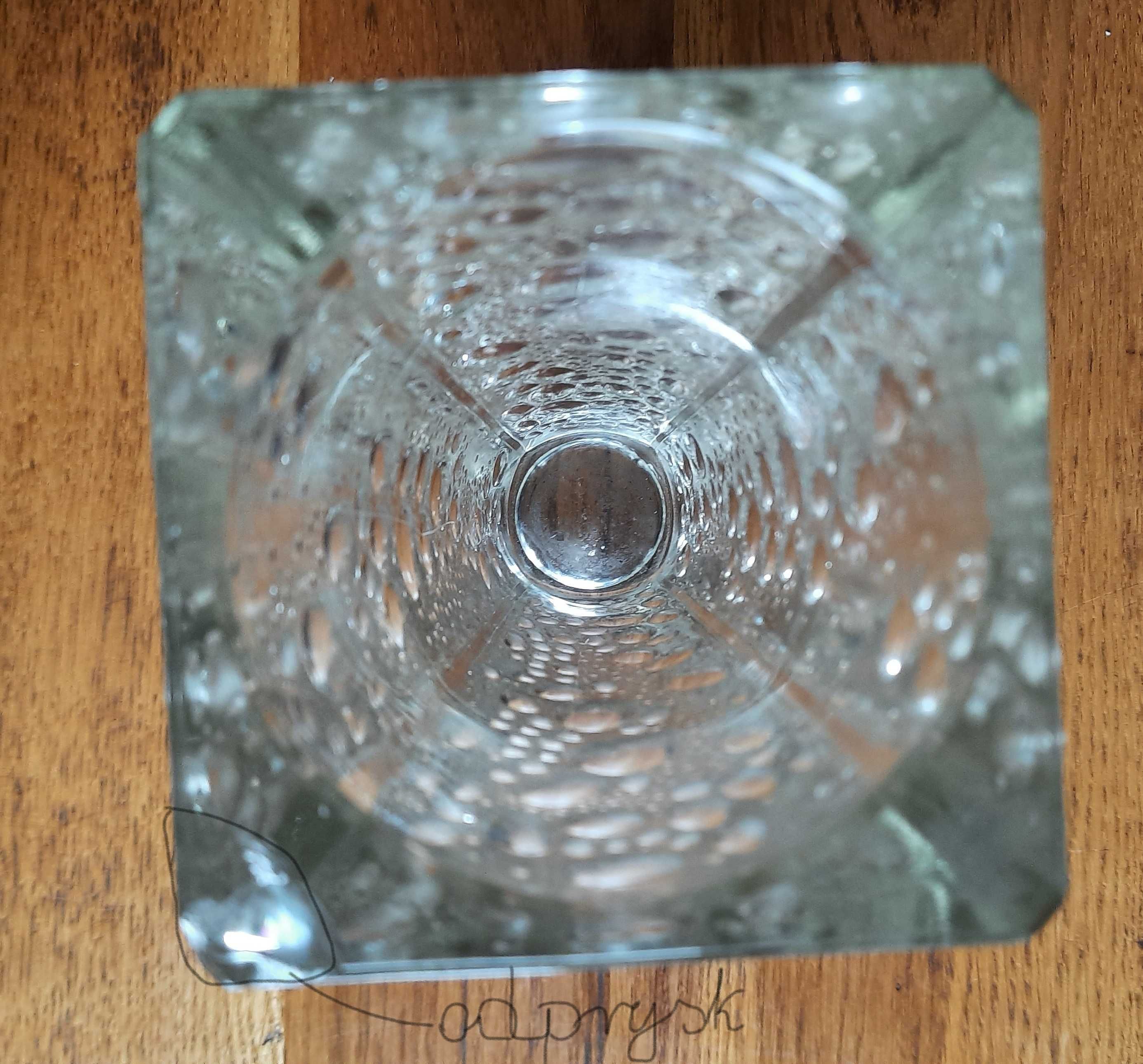 Duży wazon KROPLE ROSY, Hortensja, wysokość 23 cm, wysyłka
