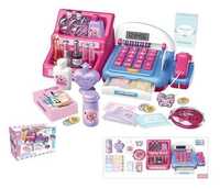 Дитячий касовий апарат Магазин, іграшкова косметика, калькулятор