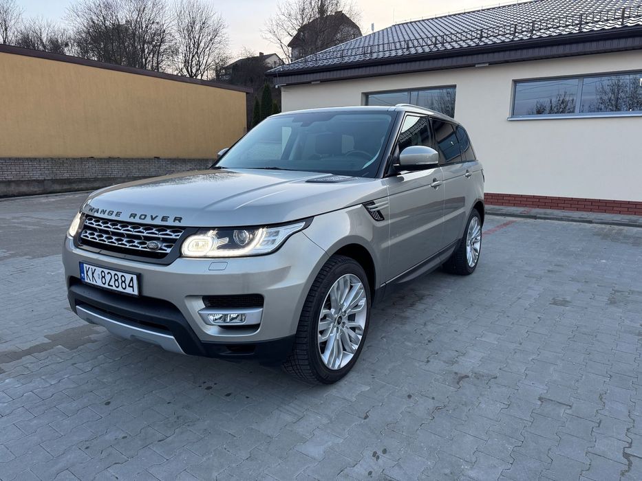 Land Rover Range Rover Sport Super Stan 100% bez wypadkowy oryginał przebieg!!!