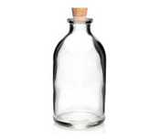 13 Frascos de Vidro 100ml com Rolha de Cortiça