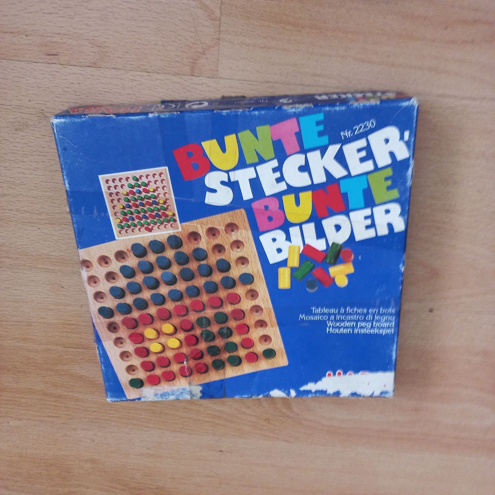 Jogo vintage - Bunte stecker, bunte  ilder