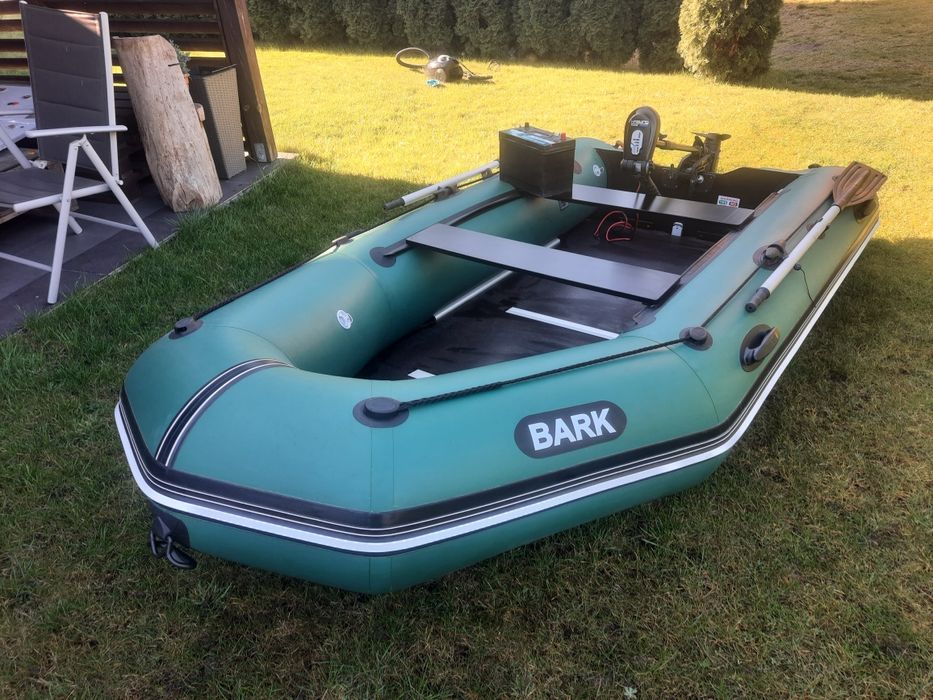 Ponton BARK 330 Silnik elektryczny akumul