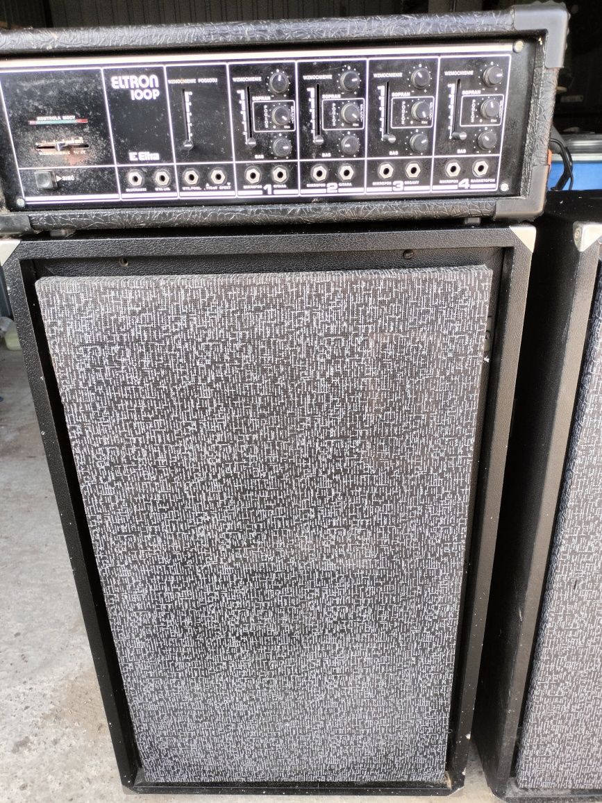 Kolumny plus wzmacniacz eltron100