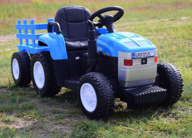 Autko DUŻY TRAKTOR NA AKUMULATOR dzieci zabawka jeździk pojazd pilot
