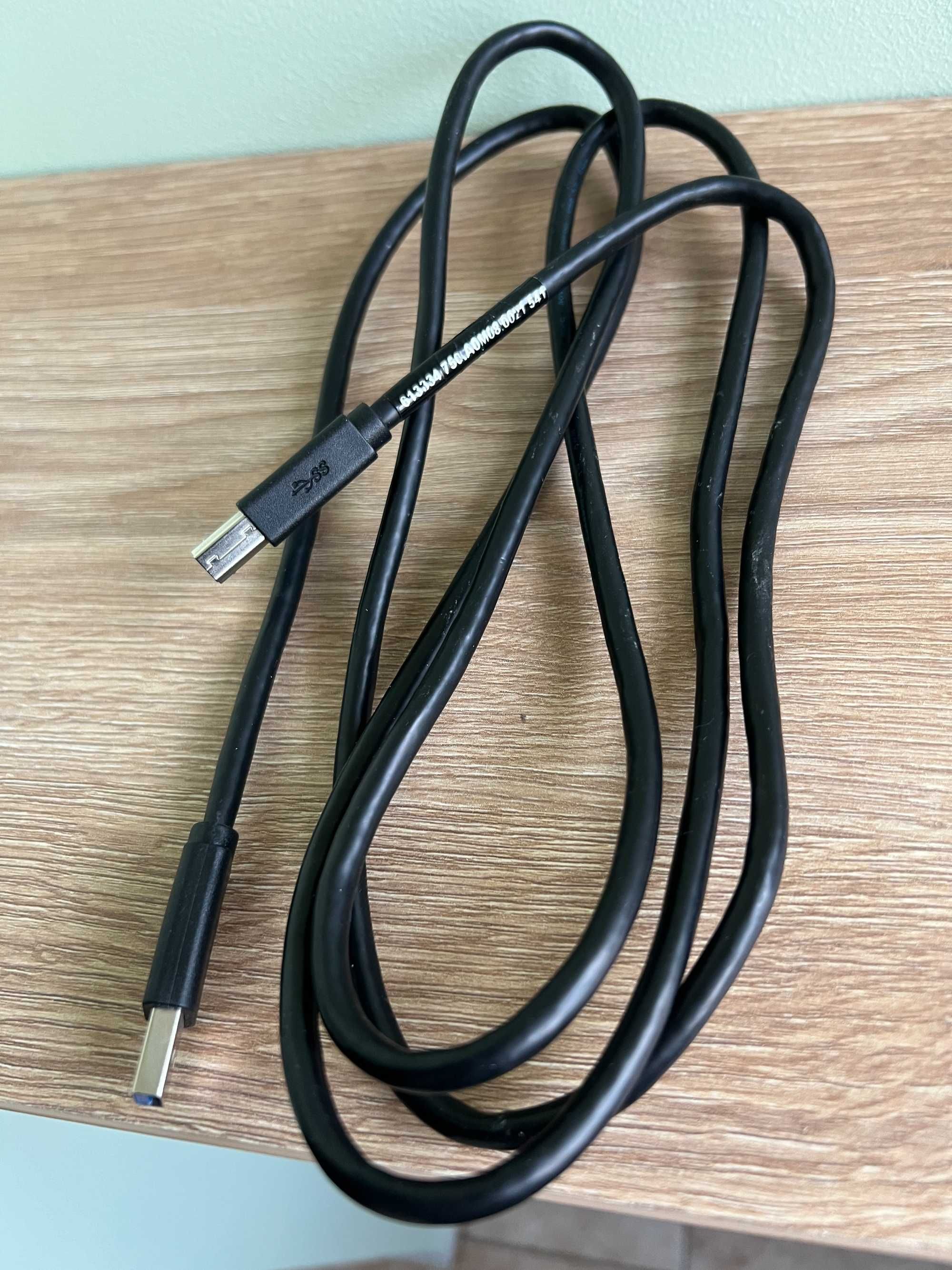 Дата-кабель DELL USB-A 3.0 - USB-B 3.0, 1.8 М (5KL2E22501)