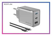 Блок зарядки 65W EcoFlow gan зарядка блочок для быстрой зарядки