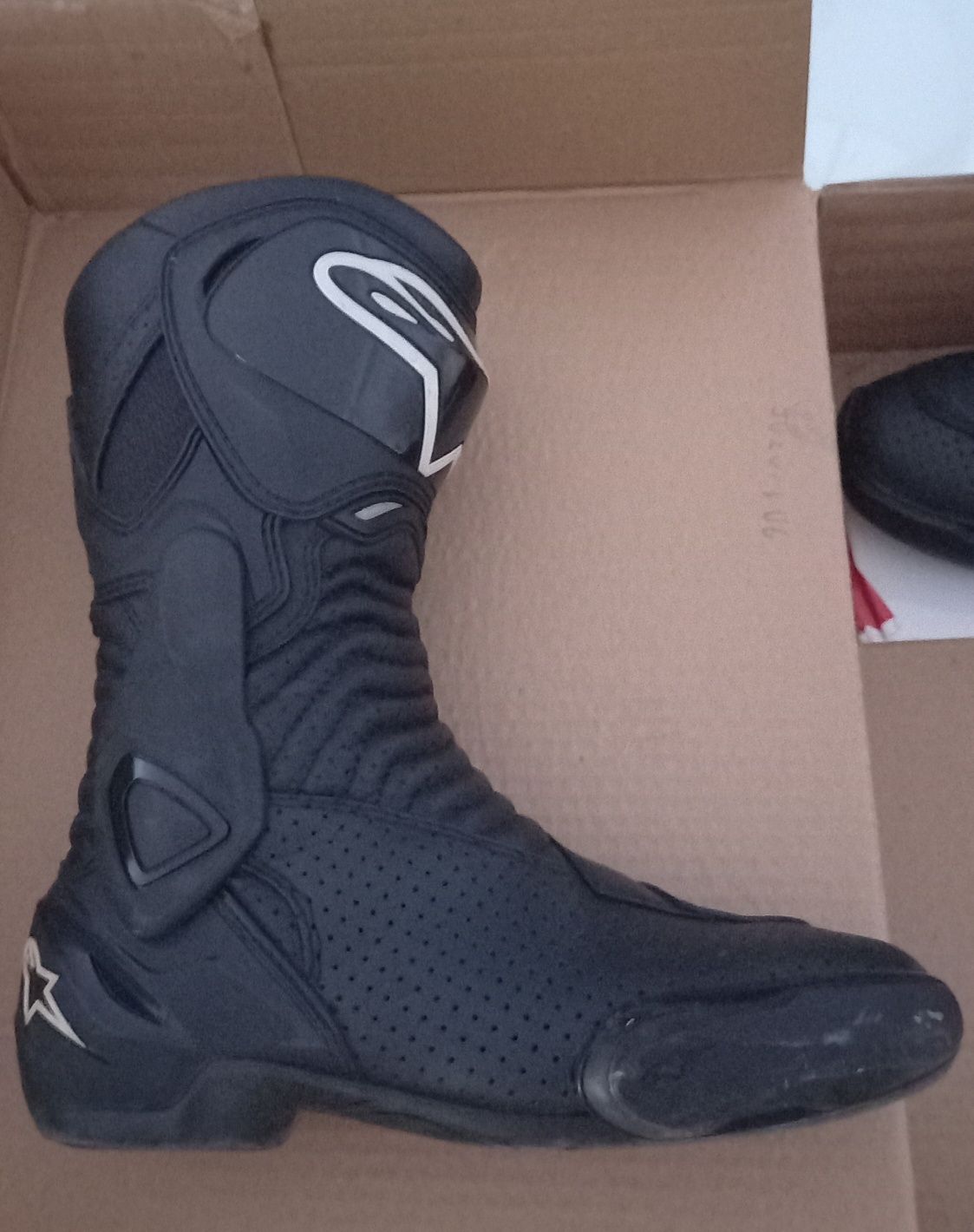 Botas Alpinestar Black Vented