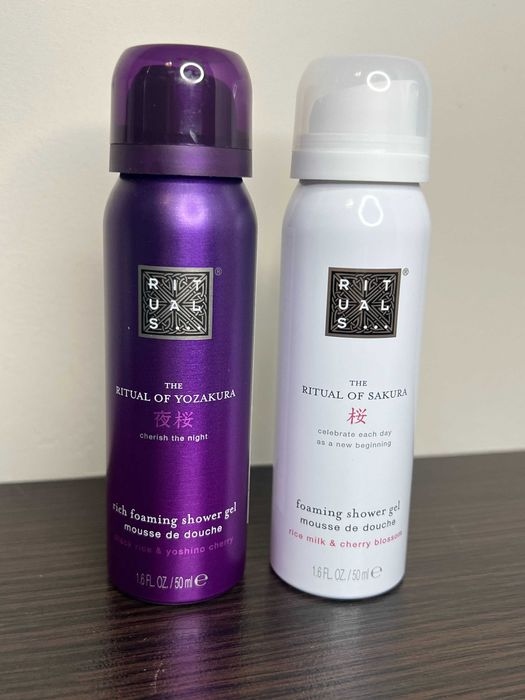 Rituals Pianka pod prysznic w żelu 2szt travel size podróżna