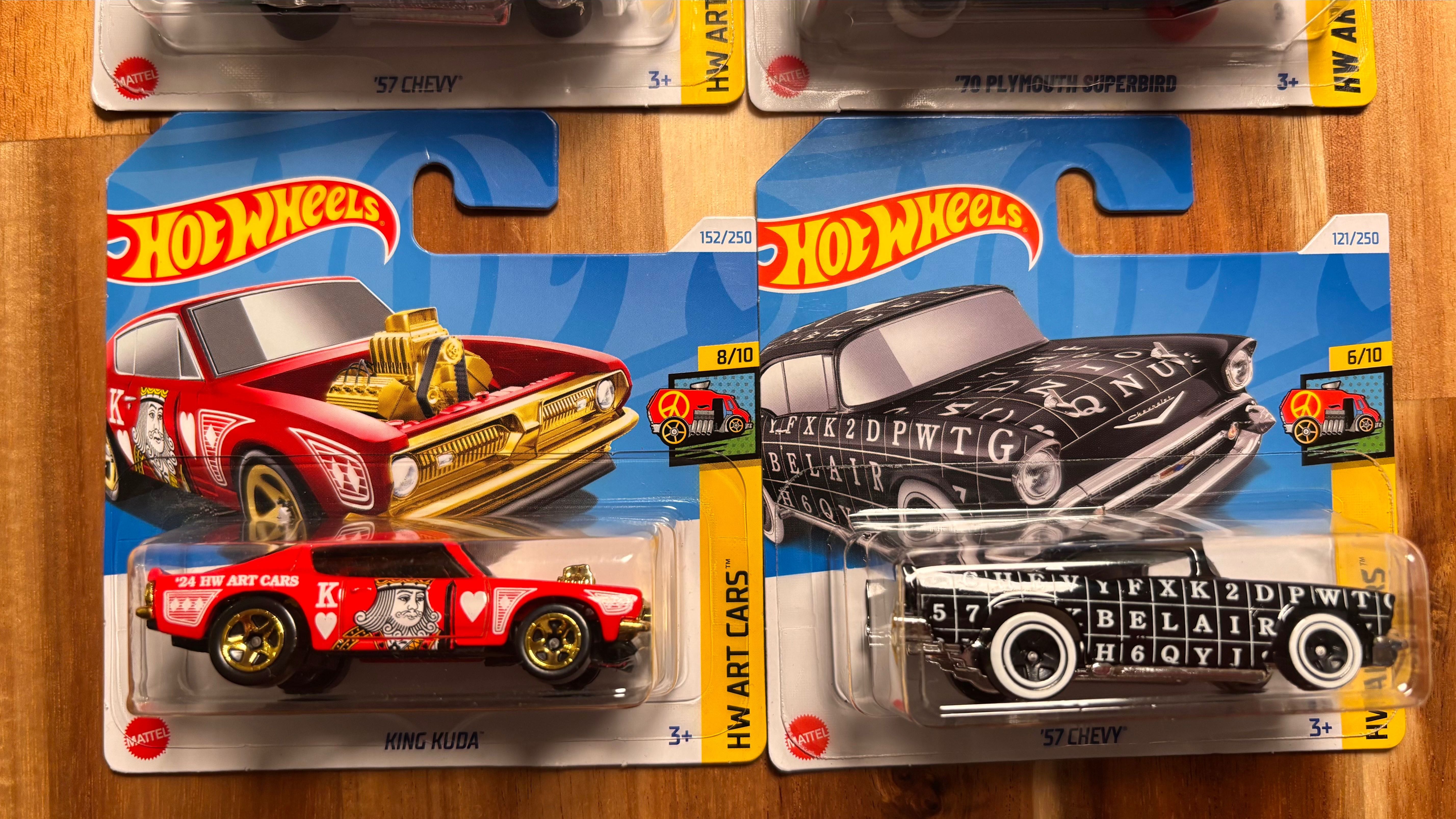 Hot wheels 4 modele