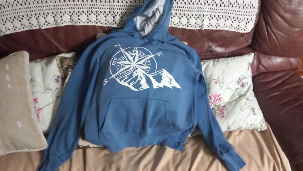 Camisola Azul-Montagne