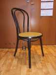 Krzesło Thonet, bistro, kolor czarny-okazja!