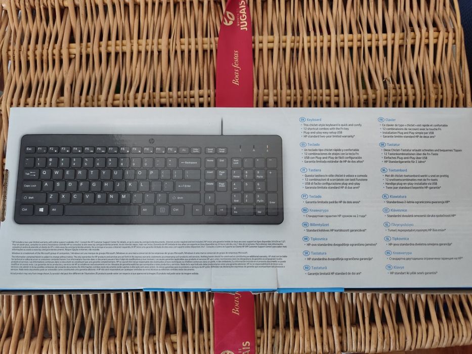 Teclado HP c/ fio