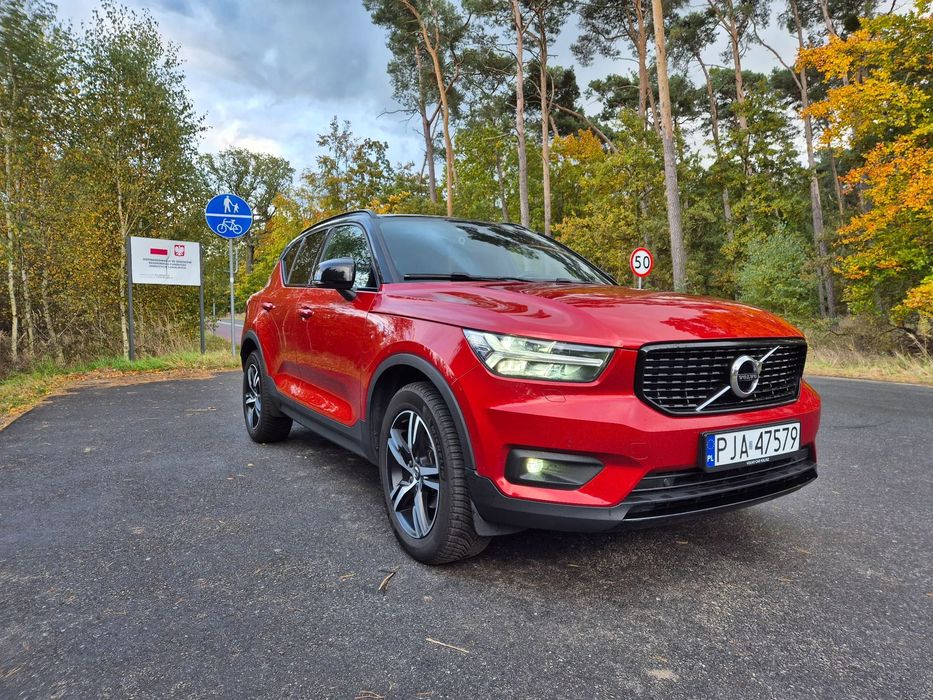 Volvo XC 40 VOLVO XC 40 Diesel D3 POLESTAR 160 KM R-Design Automat Serwis Volvo
