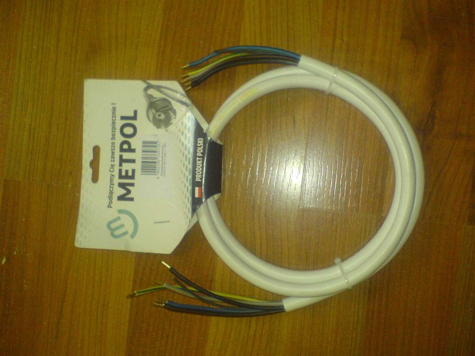 Przewód Przyłączeniowy H05VV-F 5G2,5, L=1500 5x2,5 mm² NOWY Nieużywany