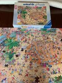 Puzzle unicef (4 tamanhos de peças)