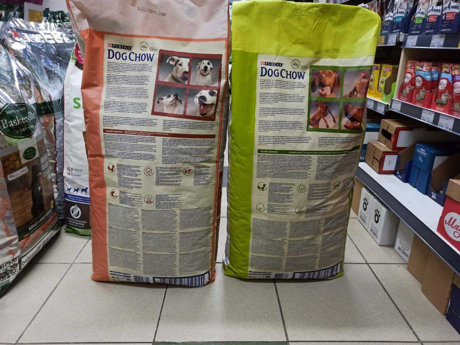 Dog Chow Дог Чау 14 кг з Ягням або з Лососем • Супер Ціна •Свіжий корм