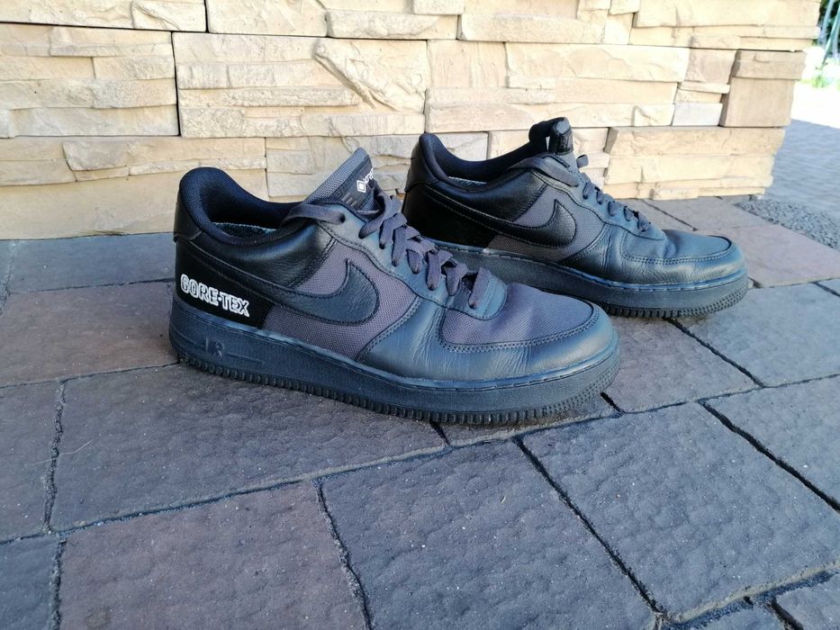 Nike Air Force 1 Gore-Tex czarne 44.5 wodoodporne sneakersy męskie