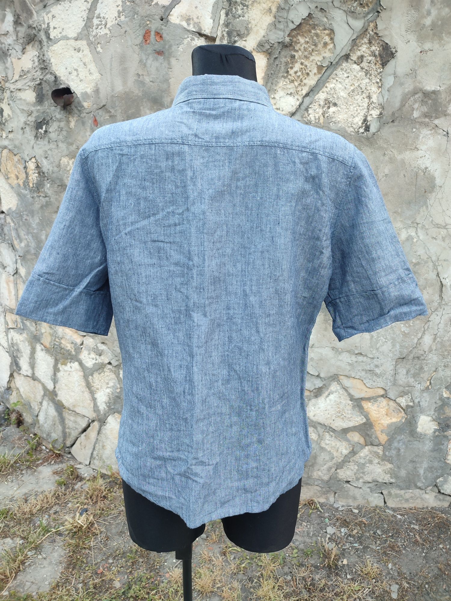 Koszula Barisal (XL), 50/50% len/bawełna.